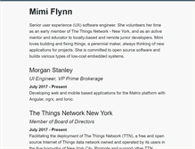 Tablet Screenshot of mimiflynn.com
